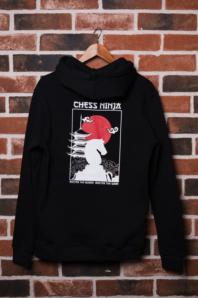 Satranç Ninja Hoodie resmi
